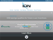 Tablet Screenshot of ionenergysolutions.com